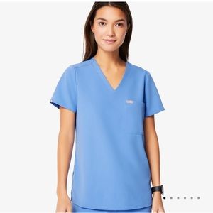 Figs ceil blue scrub set (small / small tall)